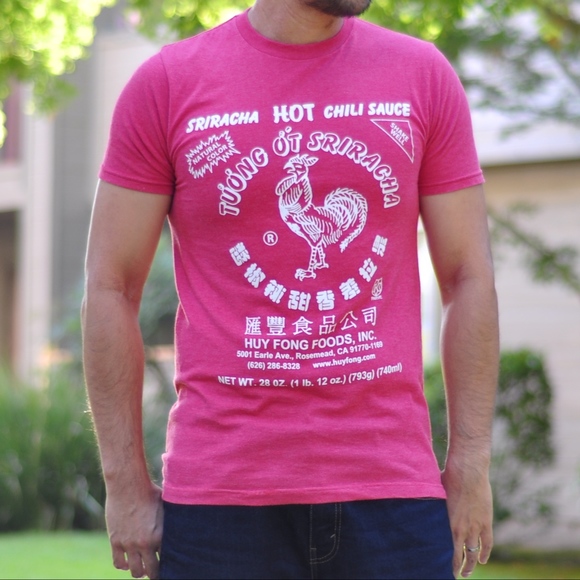 Ripple Junction Other - Sriracha HOT Chili Sauce Graphic Tee T-shirt